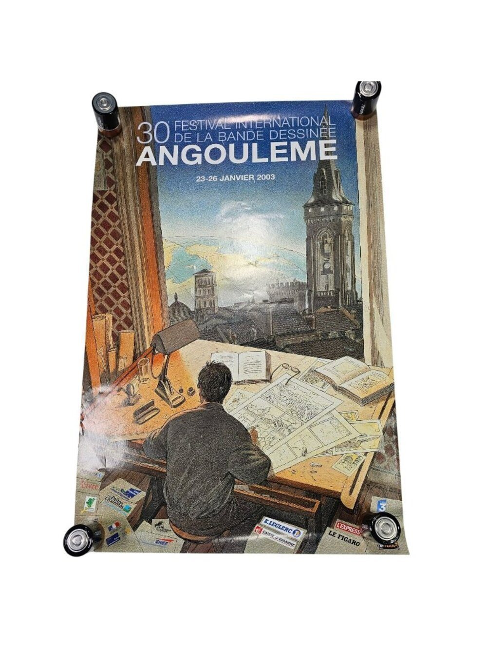 Angouleme International Comics Festival Poster 30th France 2003 Schuiten 15x23"